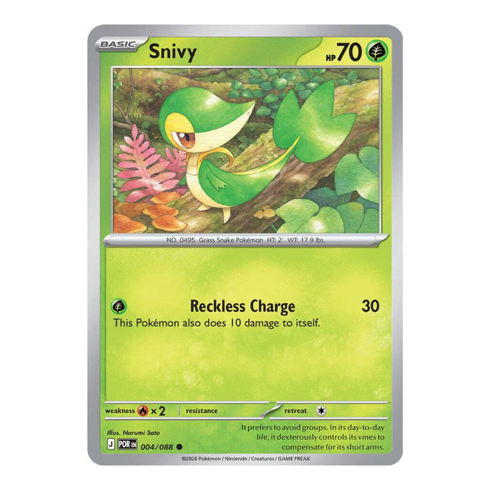 ME03: Perfect Order (POR) - Snivy (#004/088) (Near Mint)
