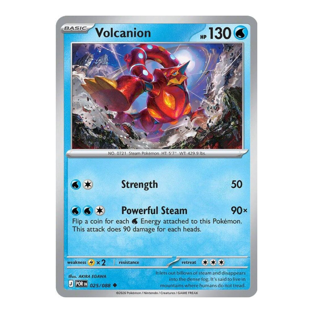 ME03: Perfect Order (POR) - Volcanion (#025/088) (Near Mint)
