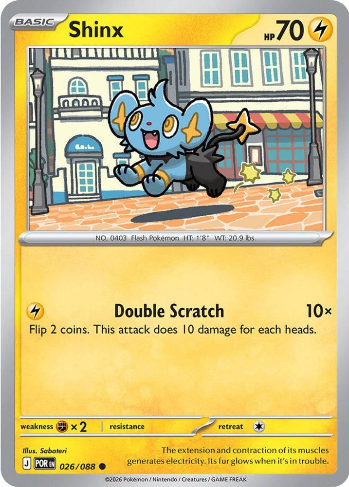 ME03: Perfect Order (POR) - Shinx (#026/088, Common) ()