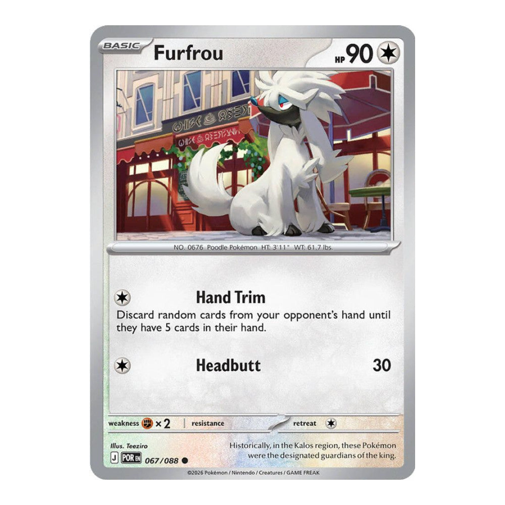 ME03: Perfect Order (POR) - Furfrou (#067/088) (Near Mint)