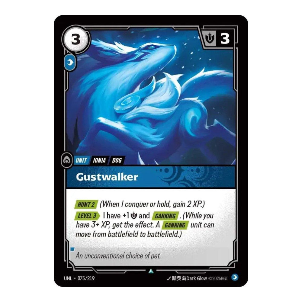 Unleashed (UNL) - Gustwalker (#075/219) (Near Mint)