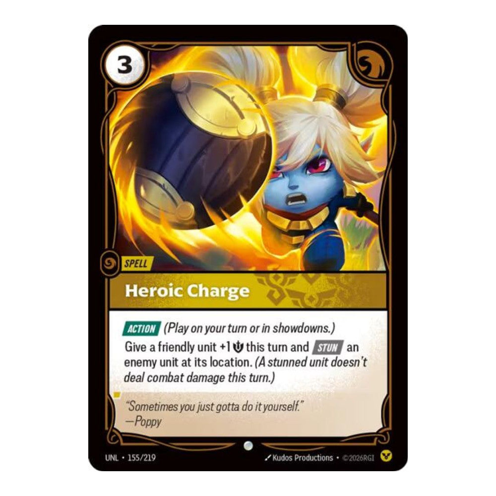 Unleashed (UNL) - Heroic Charge (#155/219) (Near Mint)