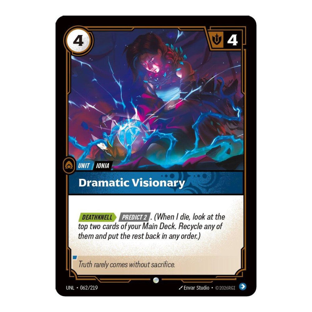 Unleashed (UNL) - Dramatic Visionary (#062/219) (Near Mint)