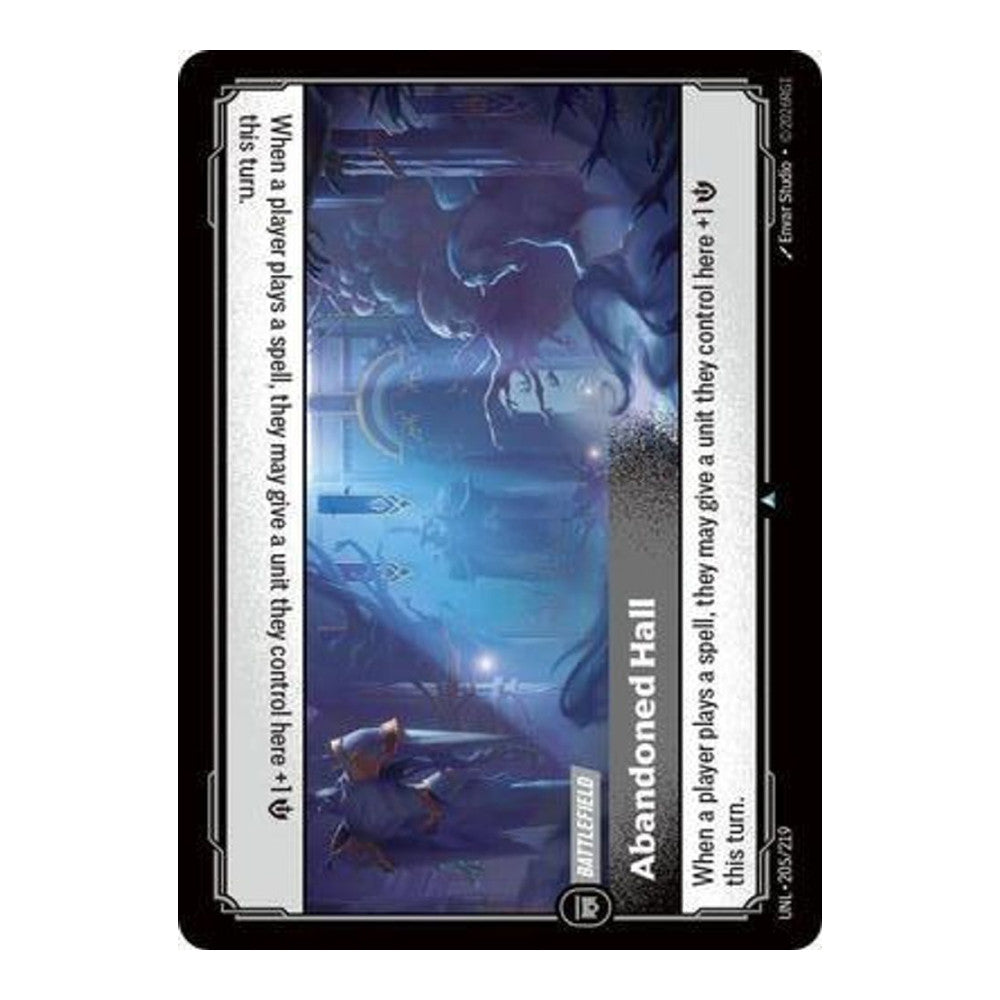 Unleashed (UNL) - Abandoned Hall (#205/219) (Near Mint)