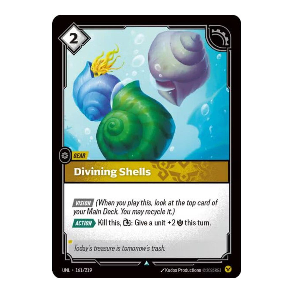 Unleashed (UNL) - Divining Shells (#161/219) (Near Mint)