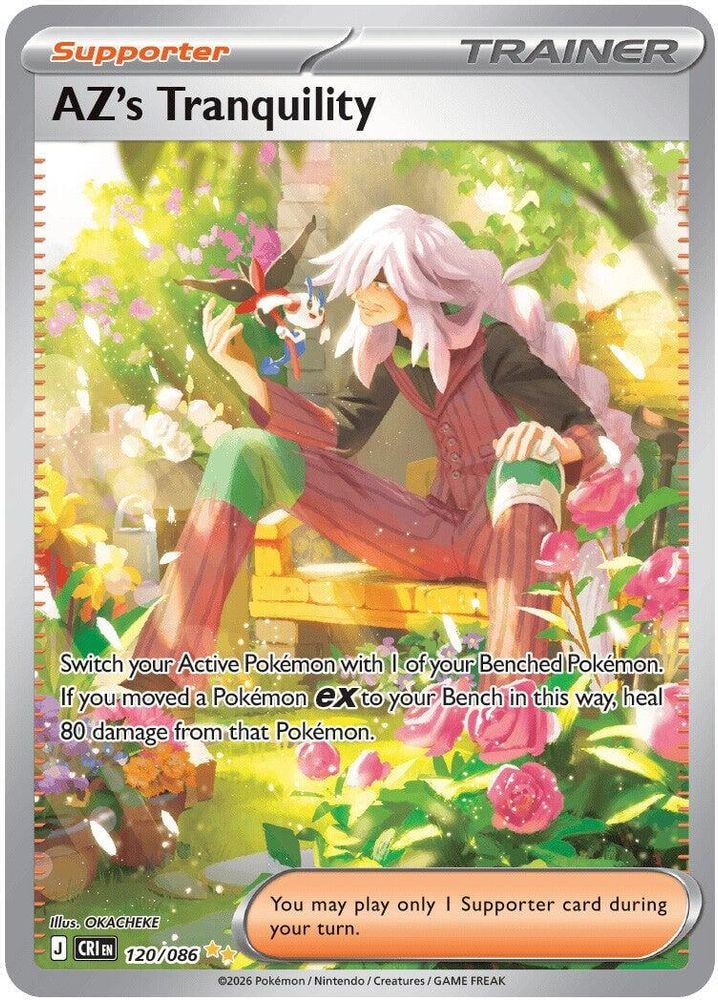 ME04: Chaos Rising (CRI) - AZ's Tranquility - 120/086 (#120/086, Special Illustration Rare) ()