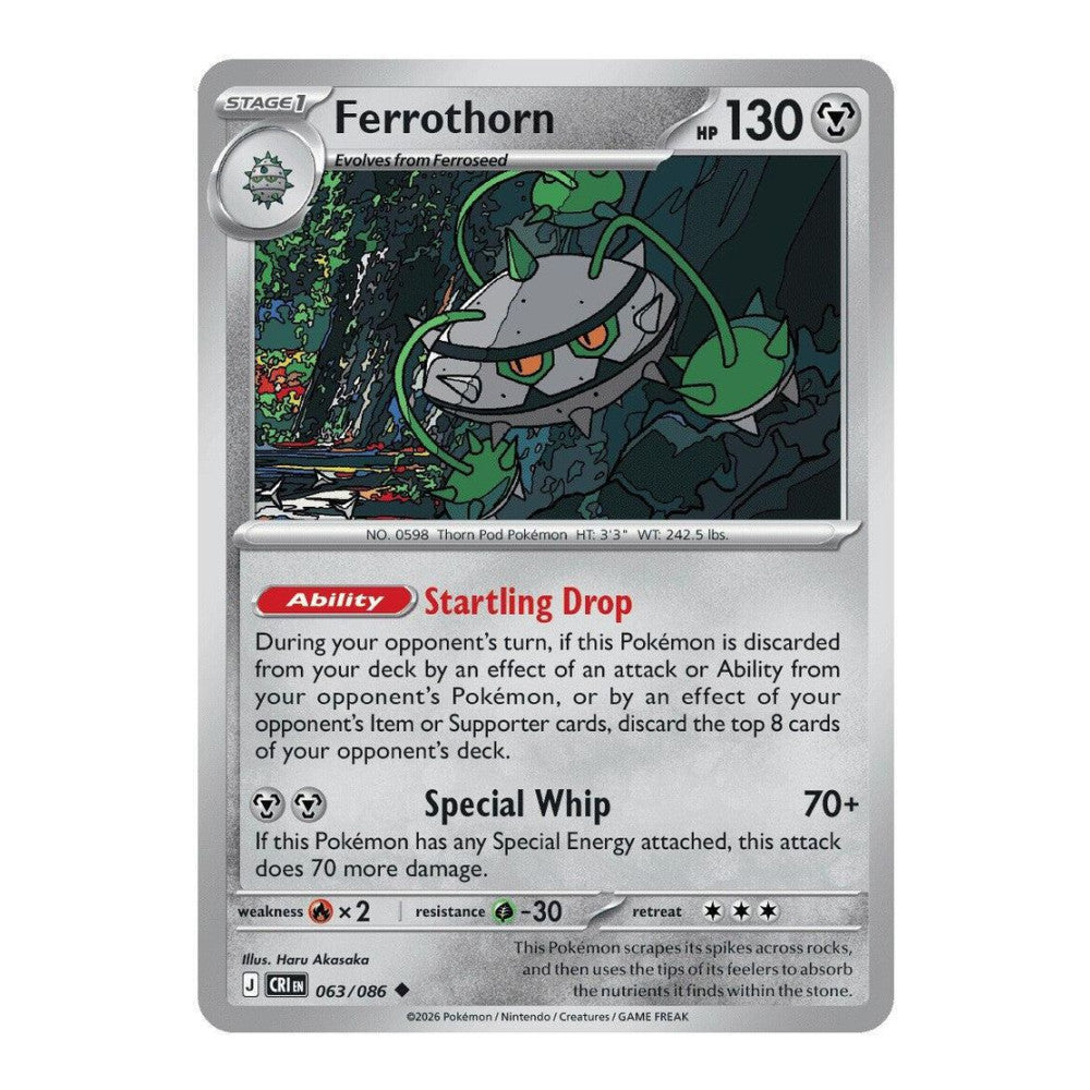 ME04: Chaos Rising (CRI) - Ferrothorn (#063/086) (Near Mint)