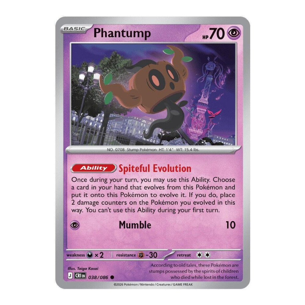 ME04: Chaos Rising (CRI) - Phantump (#038/086) (Near Mint)