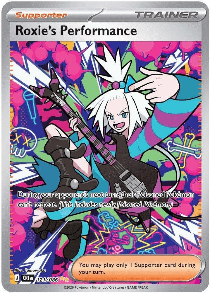 ME04: Chaos Rising (CRI) - Roxie's Performance - 121/086 (#121/086, Special Illustration Rare) ()