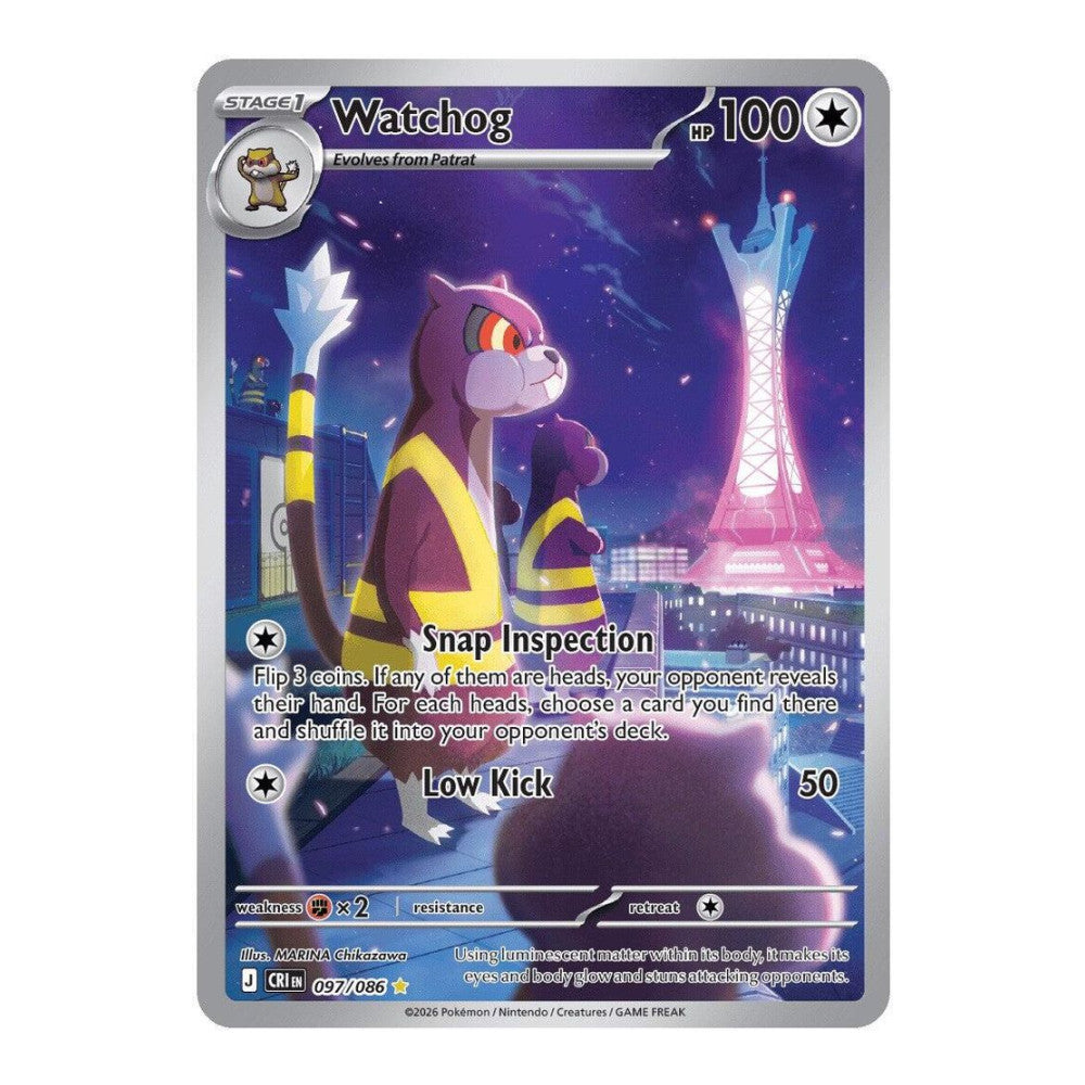 ME04: Chaos Rising (CRI) - Watchog 097 086 (#097/086) (Near Mint)