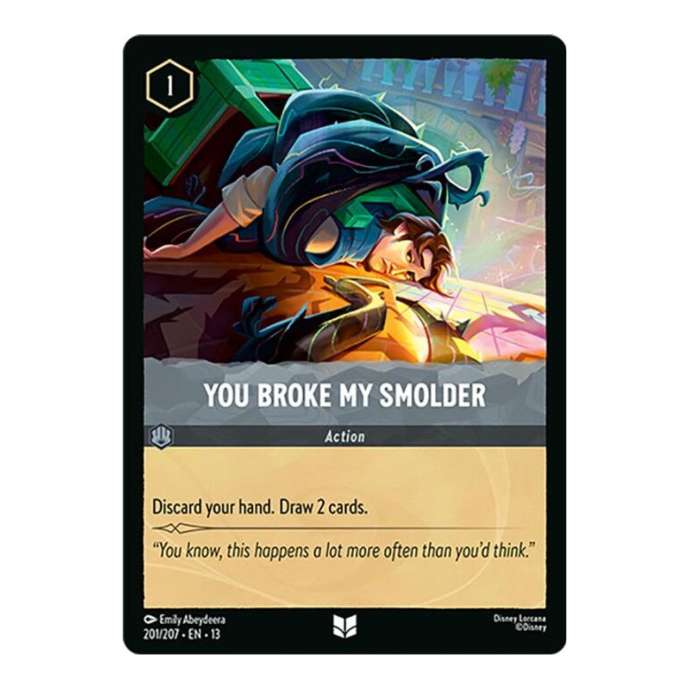 Attack of the Vine! (13) - You Broke My Smolder (#201/207) (Near Mint)