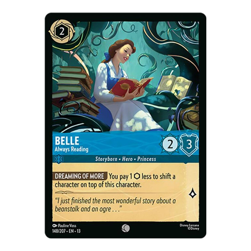 Attack of the Vine! (13) - Belle - Always Reading (#148/207) (Near Mint)