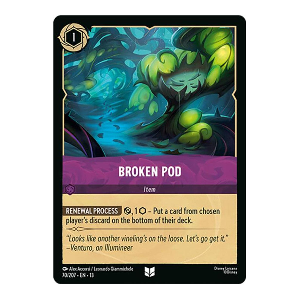 Attack of the Vine! (13) - Broken Pod (#70/207) (Near Mint)