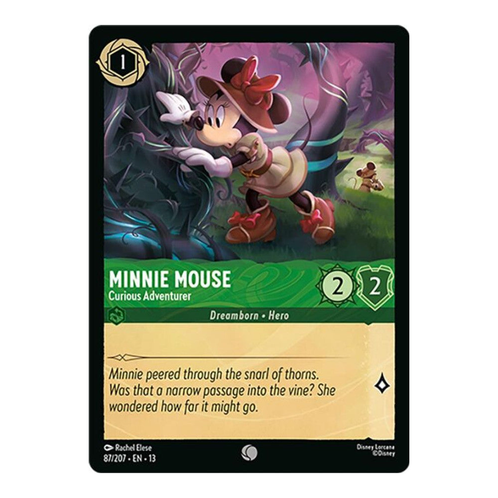 Attack of the Vine! (13) - Minnie Mouse - Curious Adventurer (#87/207) (Near Mint)
