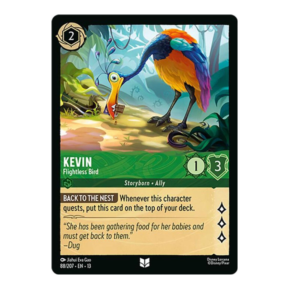 Attack of the Vine! (13) - Kevin - Flightless Bird (#88/207) (Near Mint)