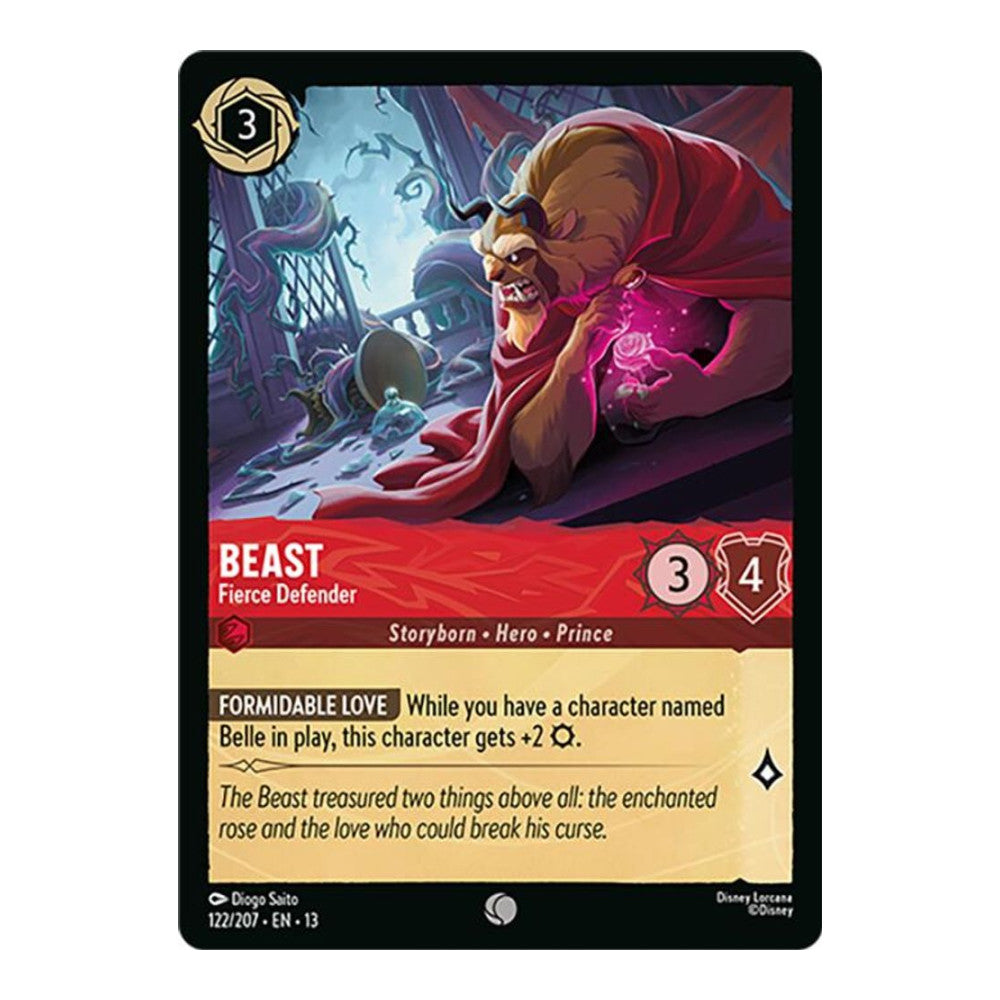Attack of the Vine! (13) - Beast - Fierce Defender (#122/207) (Near Mint)