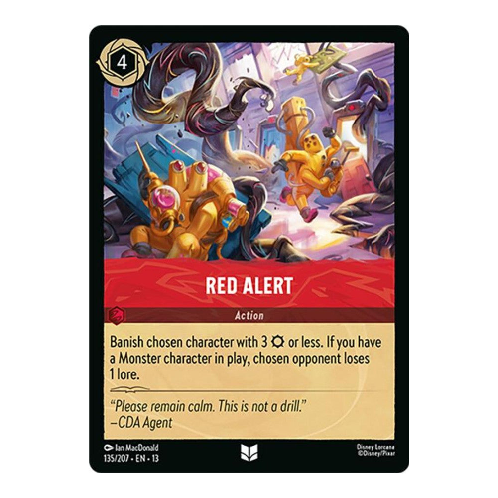 Attack of the Vine! (13) - Red Alert (#135/207) (Near Mint)