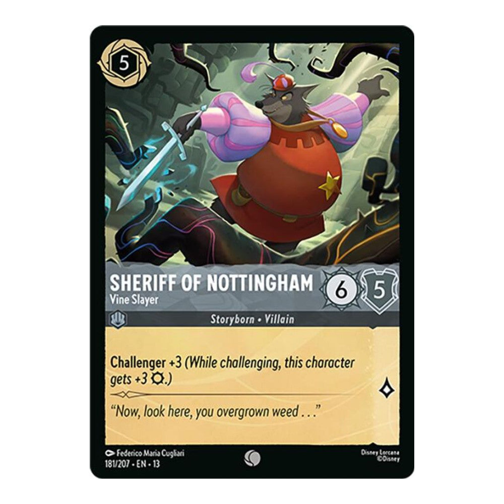 Attack of the Vine! (13) - Sheriff of Nottingham - Vine Slayer (#181/207) (Near Mint)