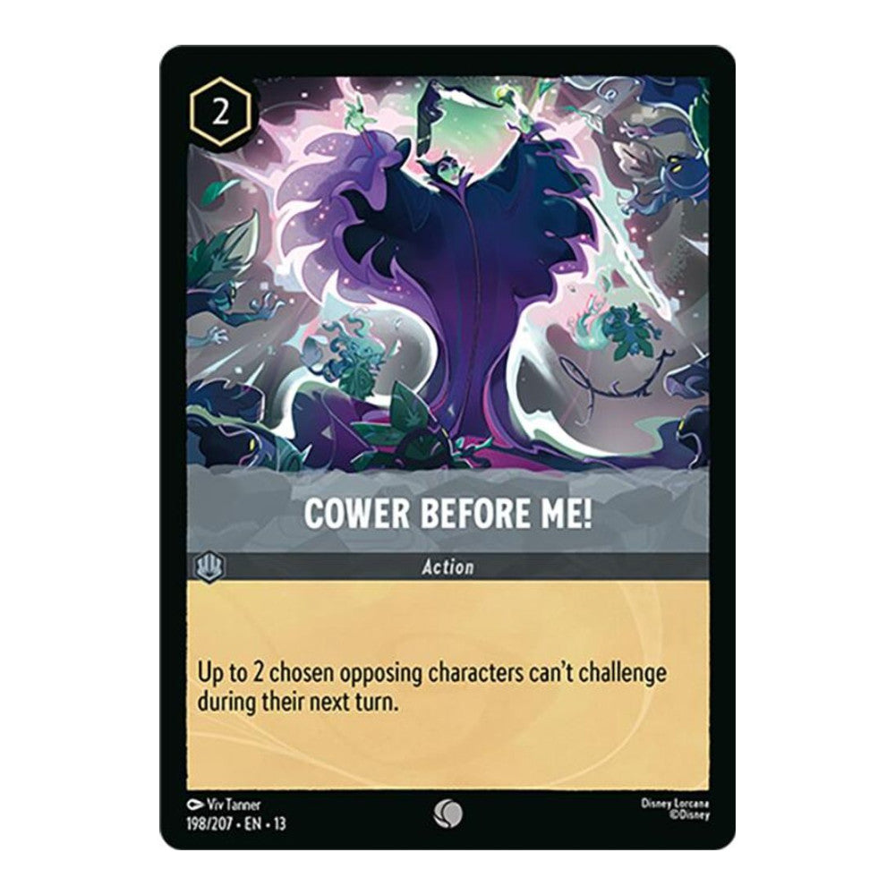 Attack of the Vine! (13) - Cower Before Me! (#198/207) (Near Mint)