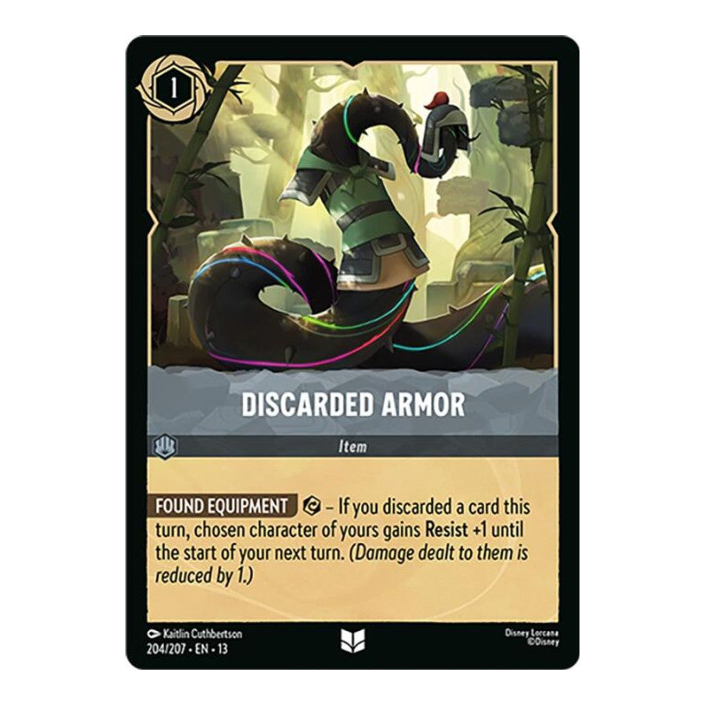Attack of the Vine! (13) - Discarded Armor (#204/207) (Near Mint)
