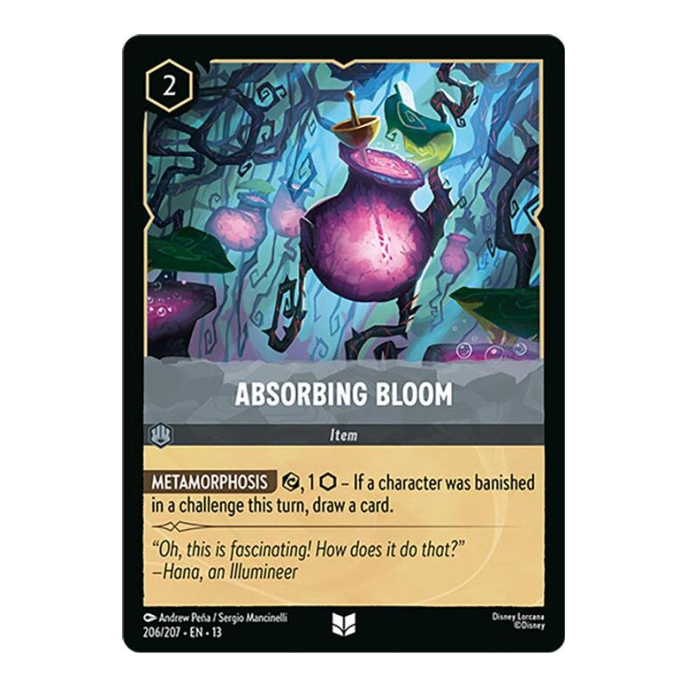 Attack of the Vine! (13) - Absorbing Bloom (#206/207) (Near Mint)