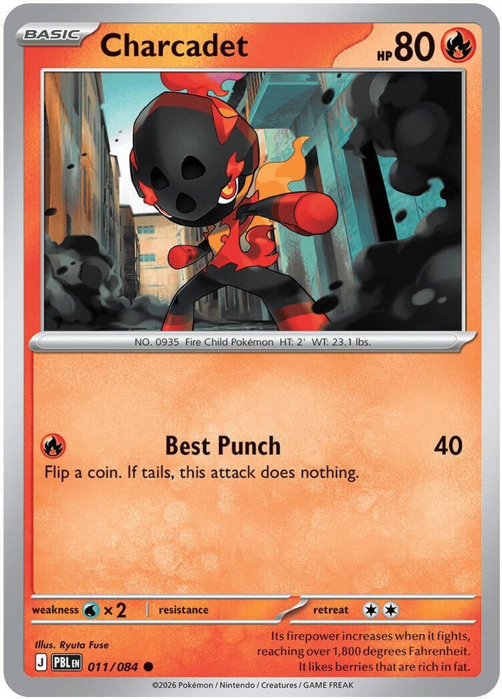 ME05: Pitch Black (PBL) - Charcadet (#011/084, Common) ()