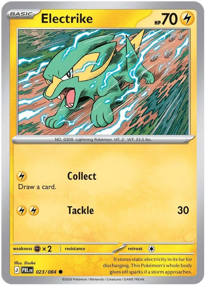 ME05: Pitch Black (PBL) - Electrike (#023/084, Common) ()