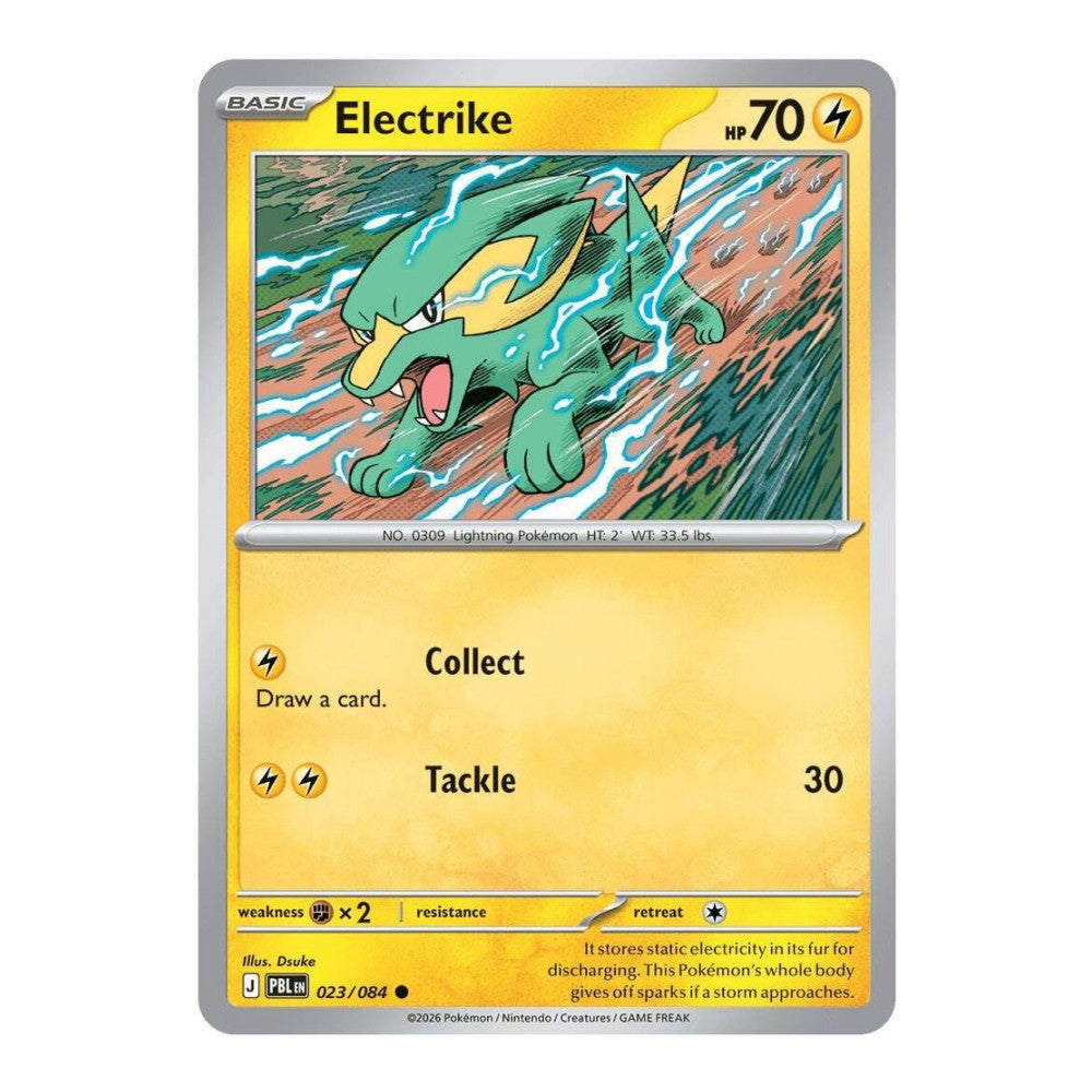 ME05: Pitch Black (PBL) - Electrike (#023/084) (Near Mint)