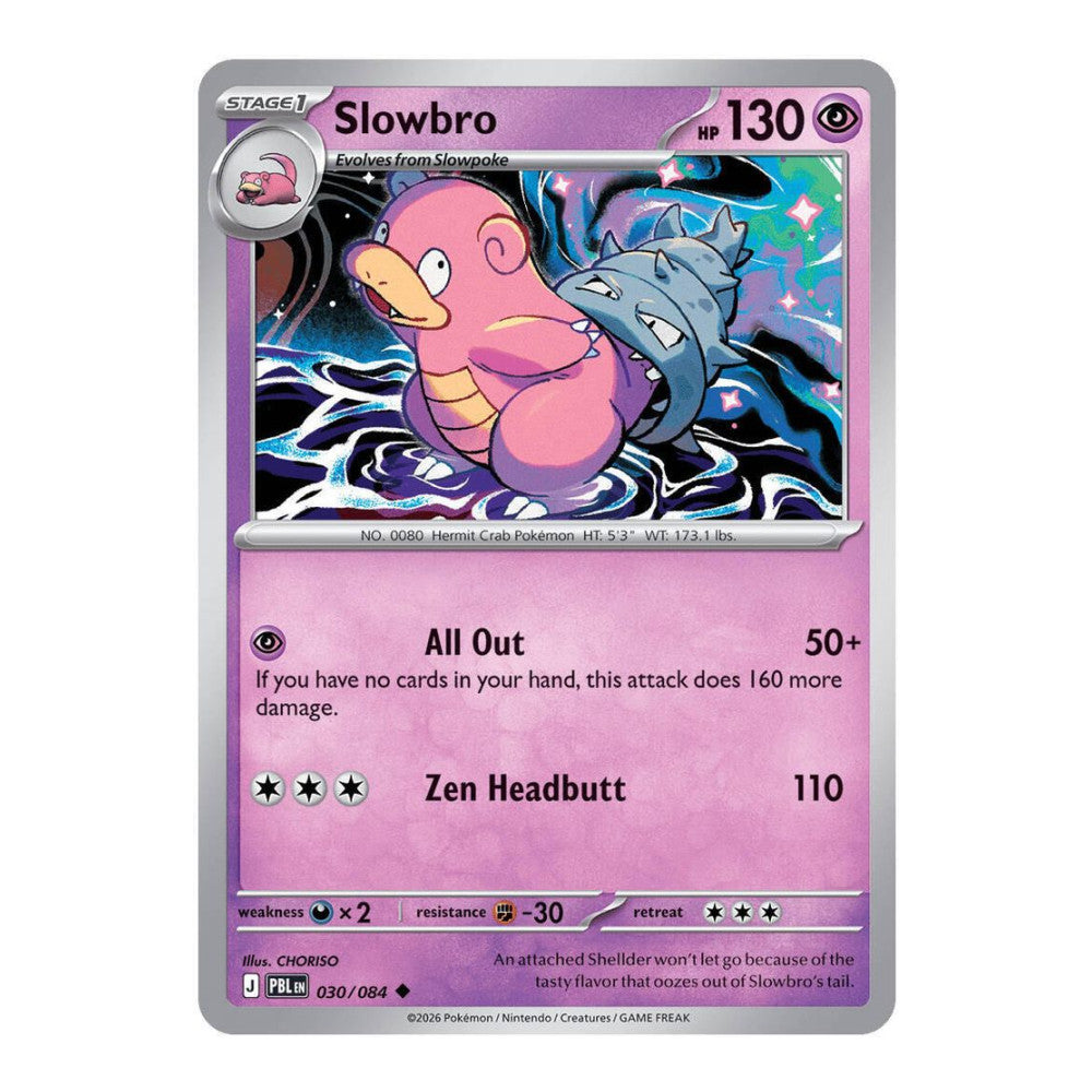 ME05: Pitch Black (PBL) - Slowbro 030 084 (#030/084) (Near Mint)