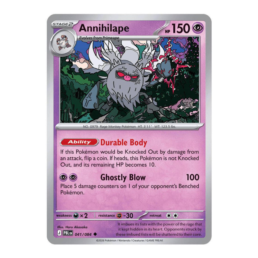 ME05: Pitch Black (PBL) - Annihilape (#041/084) (Near Mint)