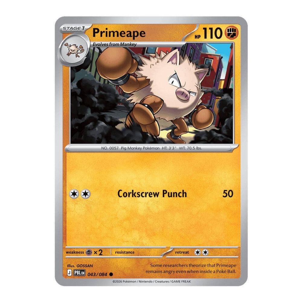 ME05: Pitch Black (PBL) - Primeape (#043/084)