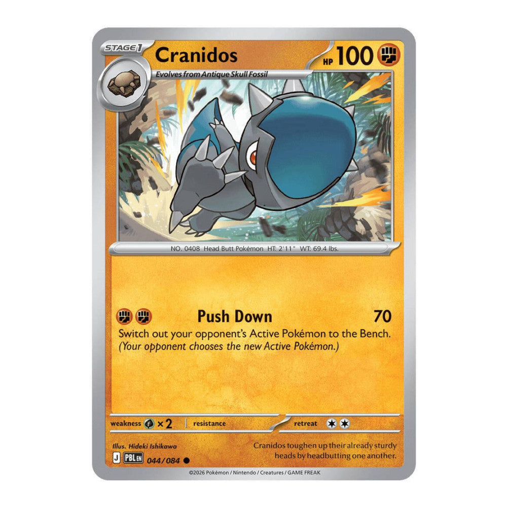 ME05: Pitch Black (PBL) - Cranidos (#044/084) (Near Mint)