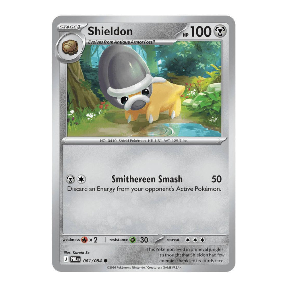 ME05: Pitch Black (PBL) - Shieldon (#061/084) (Near Mint)