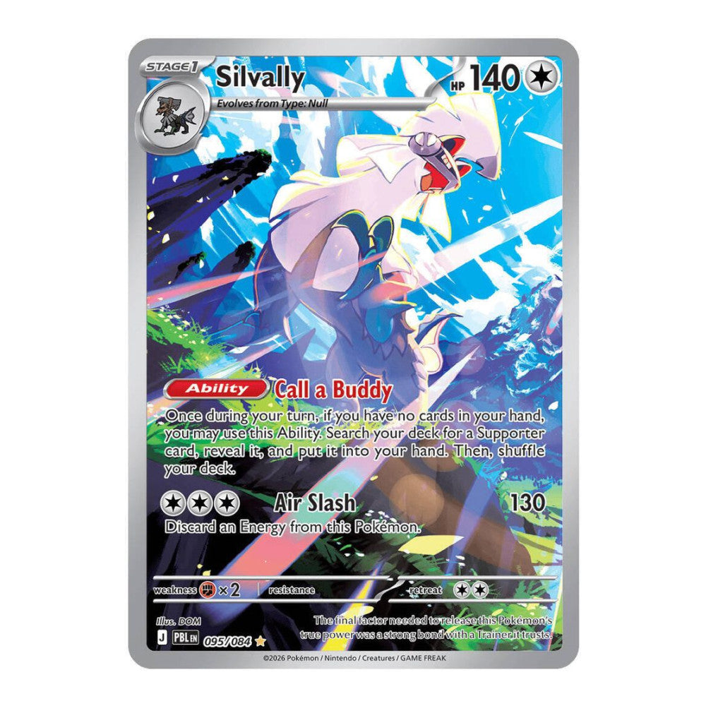 ME05: Pitch Black (PBL) - Silvally - 095/084 (#095/084) (Near Mint)