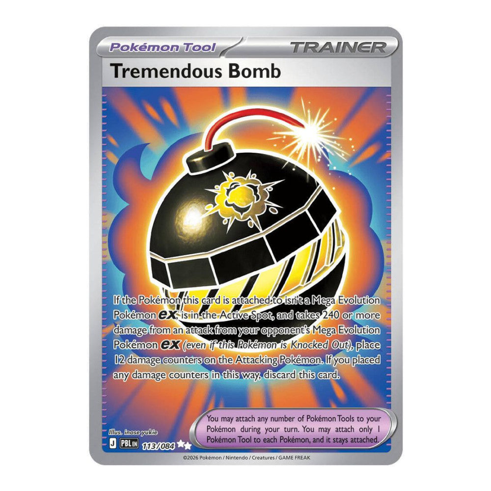 ME05: Pitch Black (PBL) - Tremendous Bomb 113 084 (#113/084) (Near Mint)