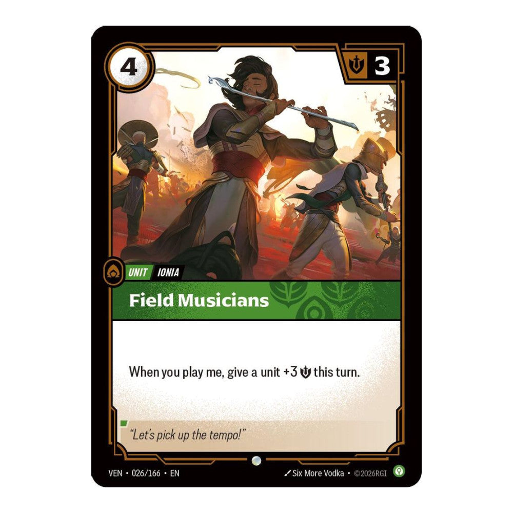Vendetta (VEN) - Field Musicians (#026/166) (Near Mint)