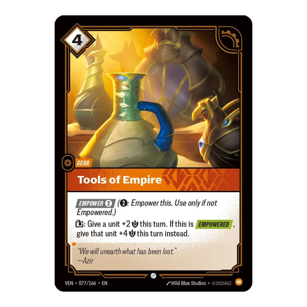 Vendetta (VEN) - Tools of Empire (#077/166) (Near Mint)