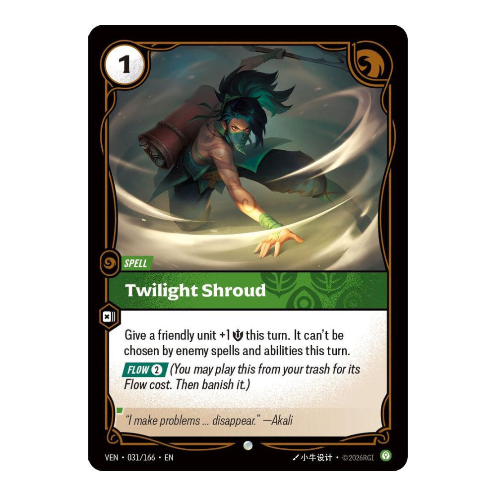 Vendetta (VEN) - Twilight Shroud (#031/166) (Near Mint)