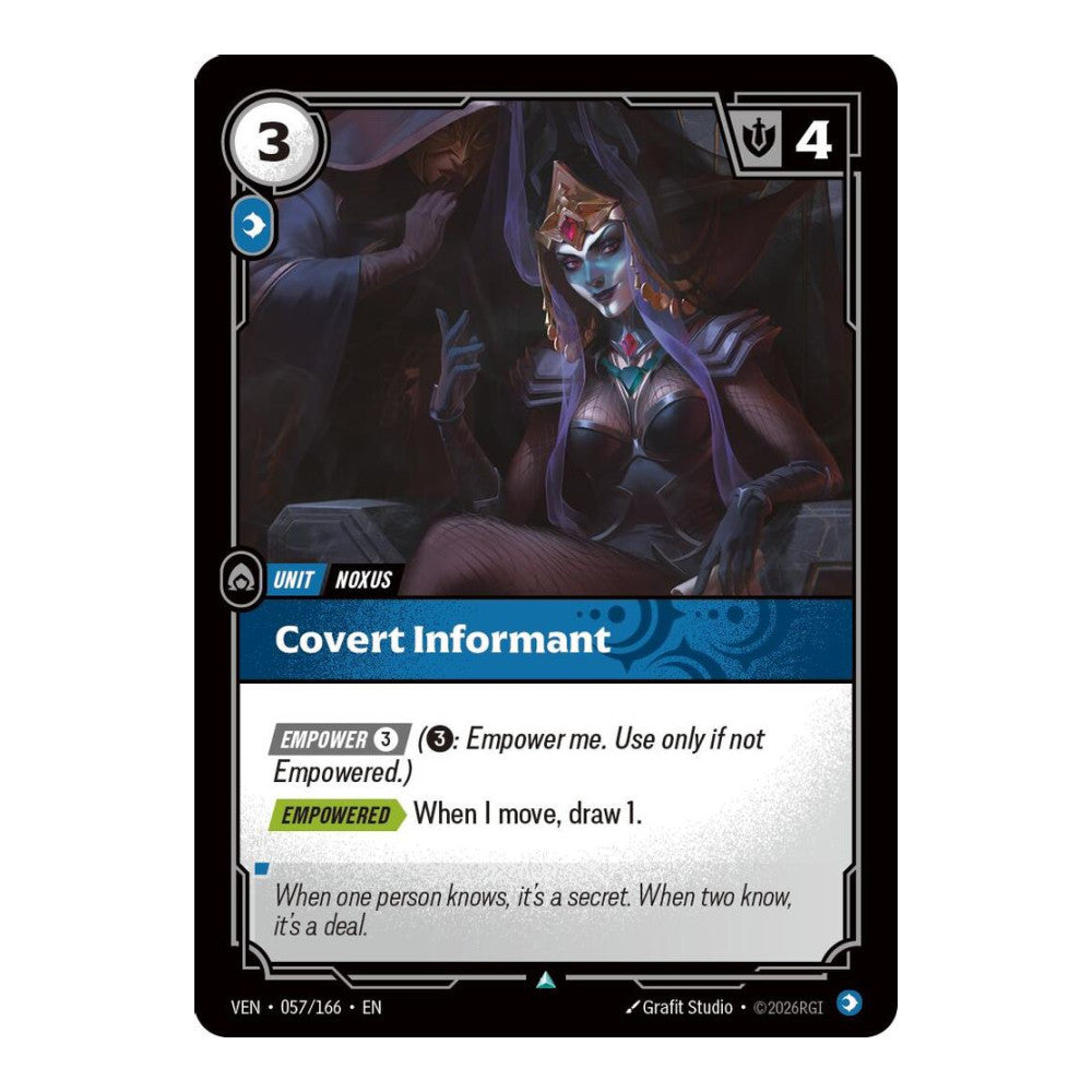 Vendetta (VEN) - Covert Informant (#057/166) (Near Mint)