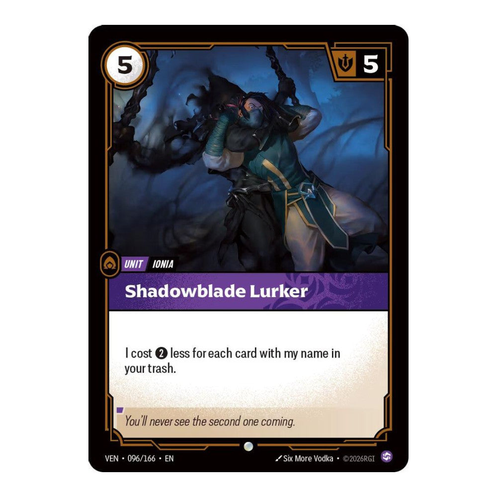 Vendetta (VEN) - Shadowblade Lurker (#096/166) (Near Mint)