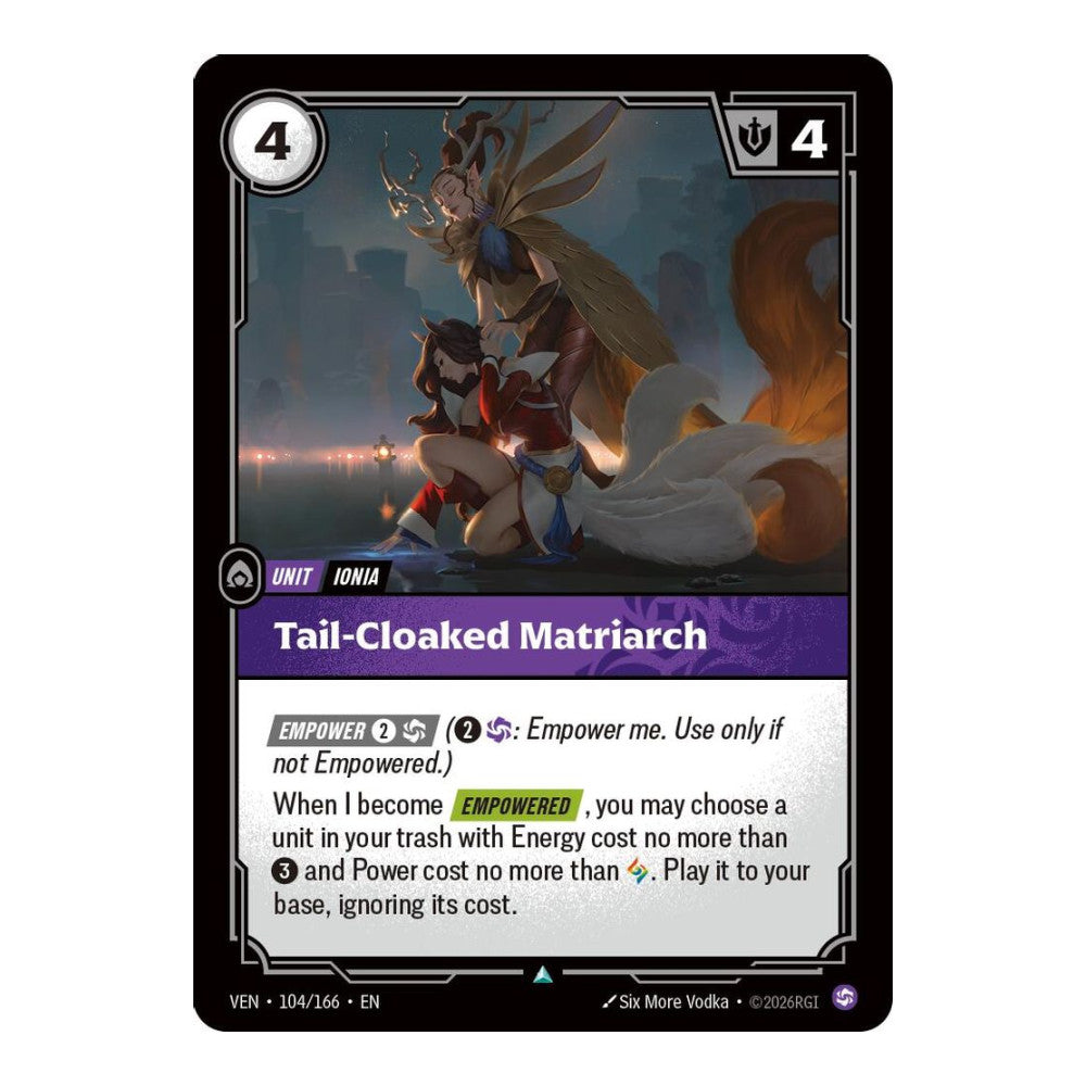 Vendetta (VEN) - Tail-Cloaked Matriarch (#104/166) (Near Mint)