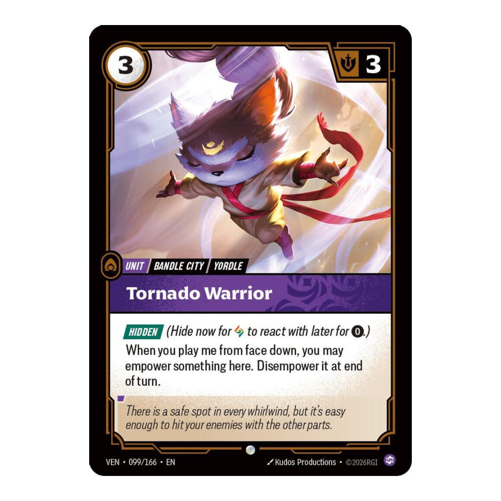 Vendetta (VEN) - Tornado Warrior (#099/166) (Near Mint)