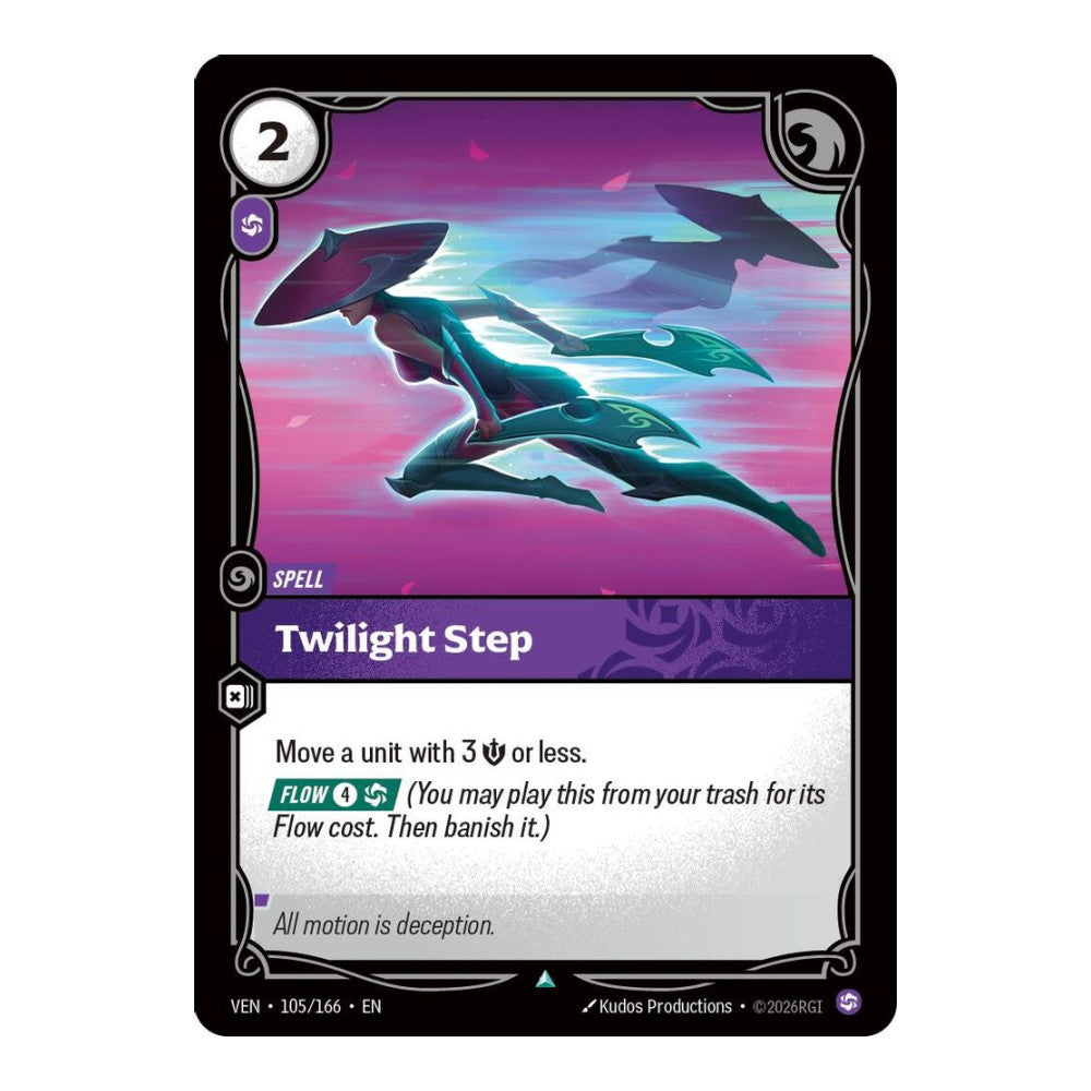 Vendetta (VEN) - Twilight Step (#105/166) (Near Mint)