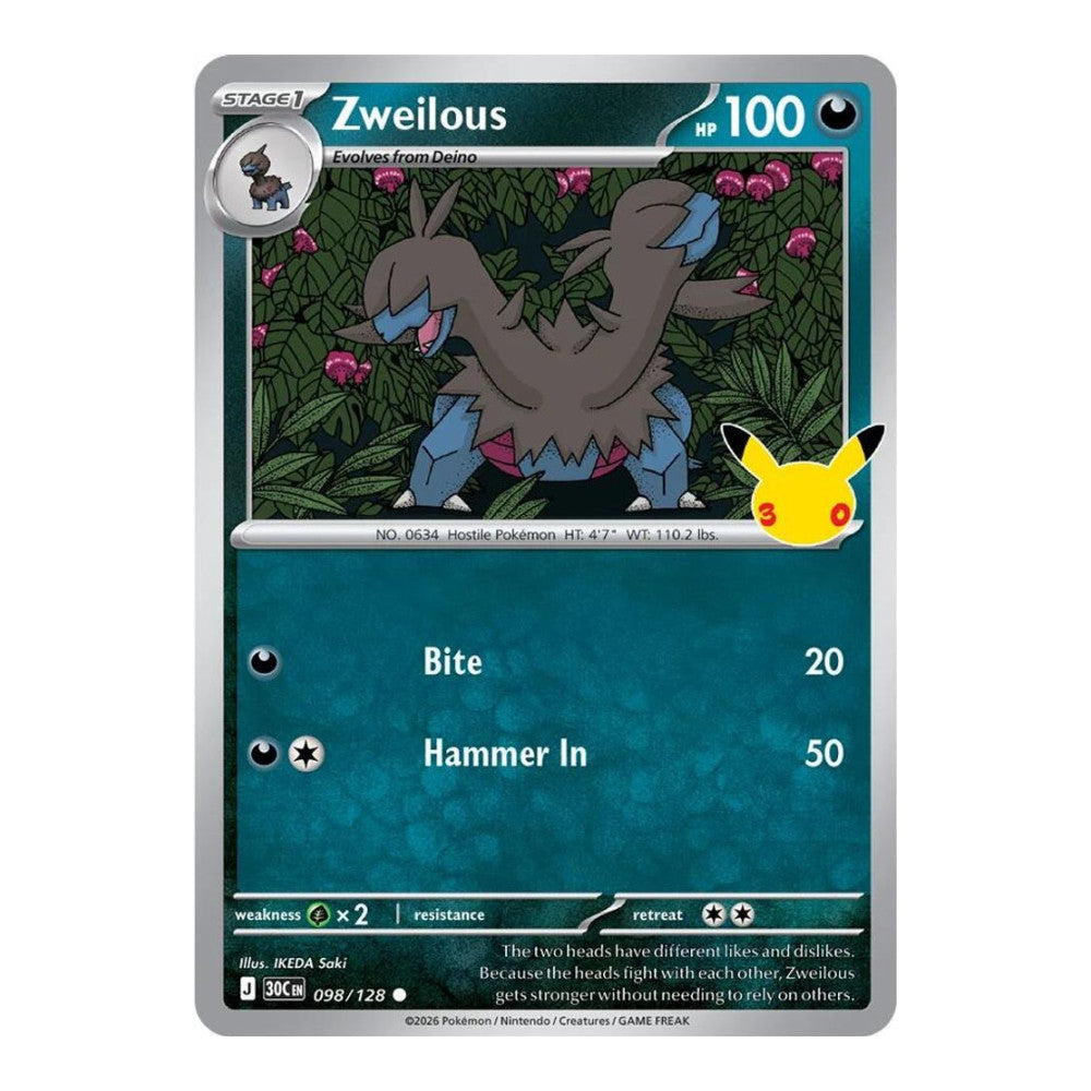 ME: 30th Celebration (30C) - Zweilous (#098/128) (Near Mint)
