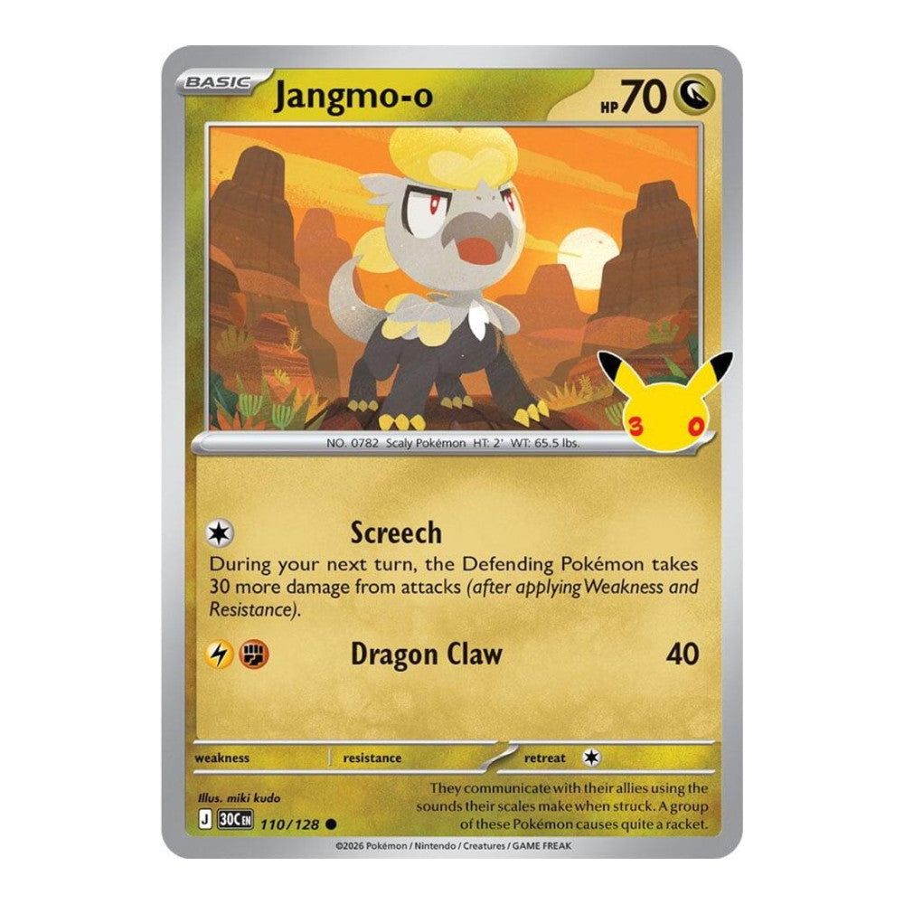 ME: 30th Celebration (30C) - Jangmo-o (#110/128) (Near Mint)