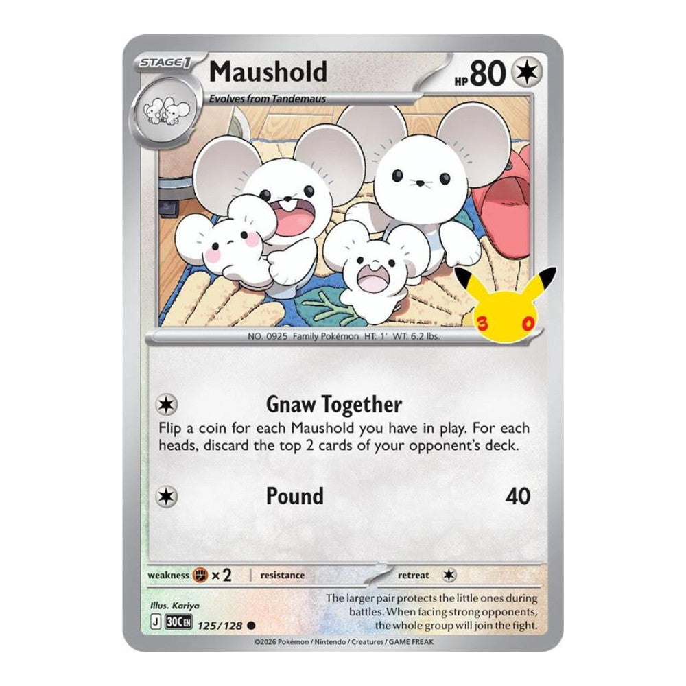 ME: 30th Celebration (30C) - Maushold - 125/128 (#125/128) (Near Mint)