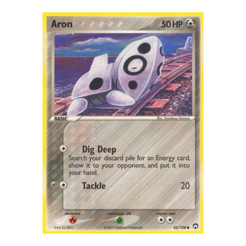 EX Power Keepers (PK) - Aron (#42/108) (Near Mint)