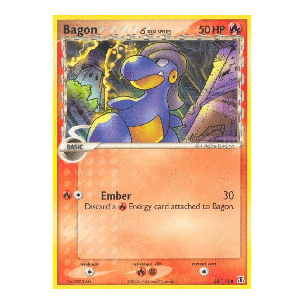 EX Delta Species (DS) - Bagon 058 113 Delta Species (#58/113) (Near Mint)