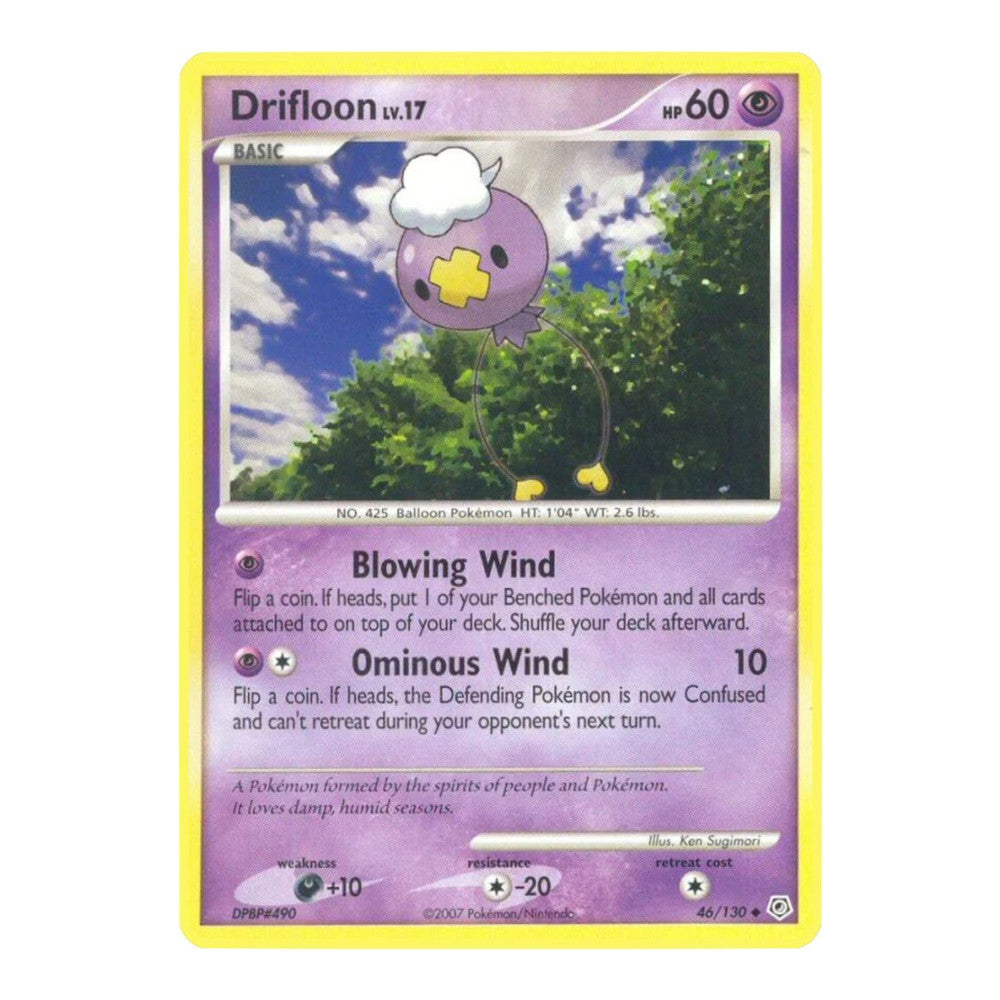 Diamond and Pearl (DP) - Drifloon (#46/130) (Near Mint)
