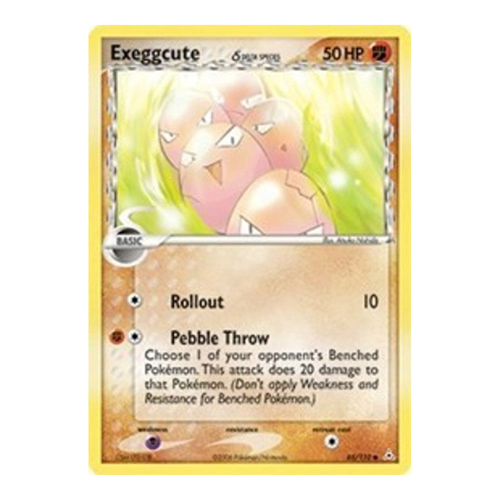 EX Holon Phantoms (HP) - Exeggcute Delta Species (#65/110) (Near Mint)